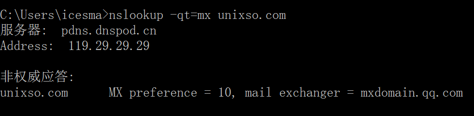 mx mydomain